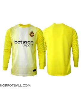 Billige Fotballdrakt Inter Milan Keeper Replika Bortedrakt 2025-26 Langermet